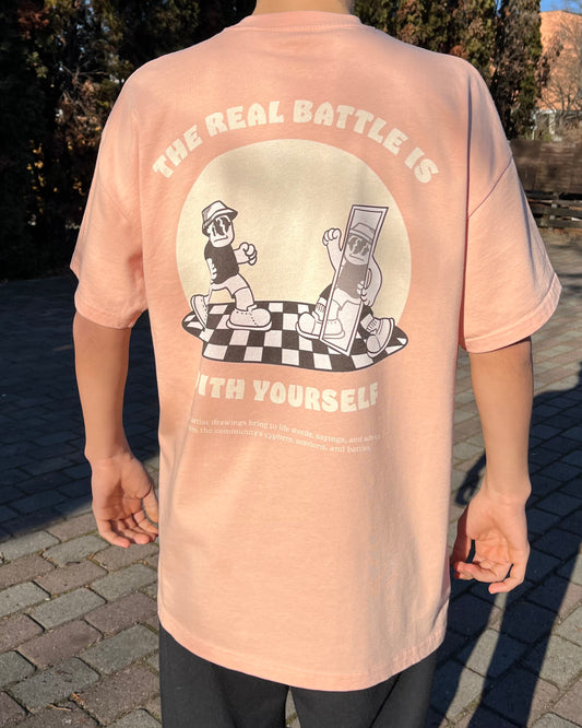 REAL BATTLE CORAL TEE